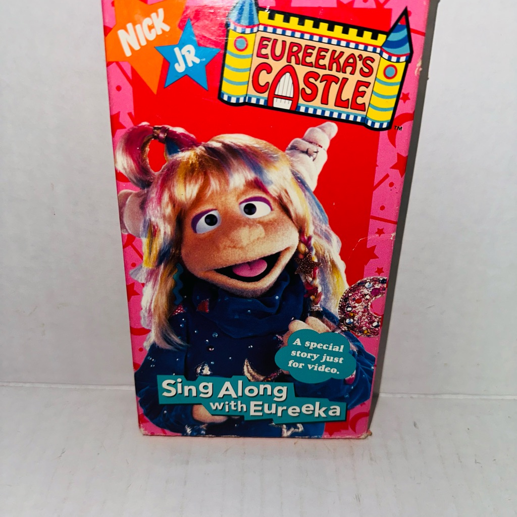 Nick Jr Eureekas Catle Sing Along Vintage Vhs Tape